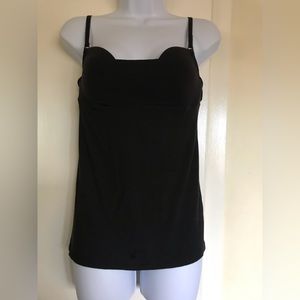 Diesel , 36B black top adjustable straps